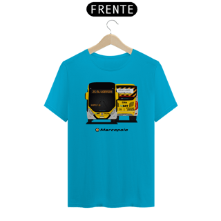 Nome do produto CAMISETA DESENHO ÔNIBUS BRT RIO DE JANEIRO  MARCOPOLO VIALE EXPRESS