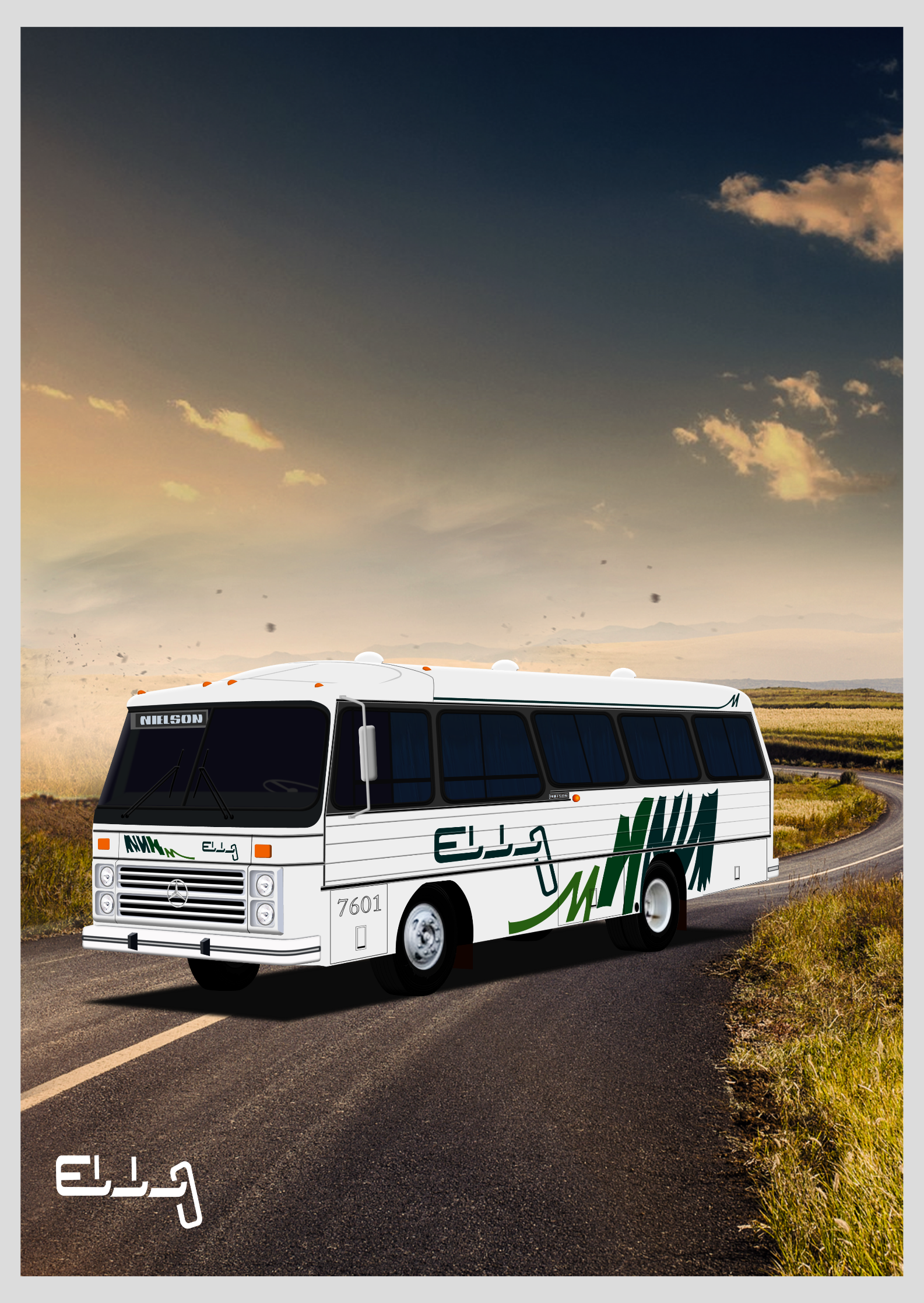 POSTER ÔNIBUS ELLOTUR 