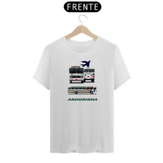 Nome do produto CAMISETA ÔNIBUS VIAÇÃO ANDORINHA MONOBLOCO MERCEDES BENZ O-355