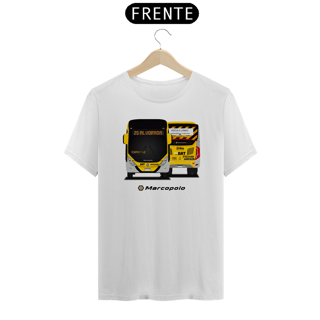 Nome do produto CAMISETA DESENHO ÔNIBUS BRT RIO DE JANEIRO  MARCOPOLO VIALE EXPRESS