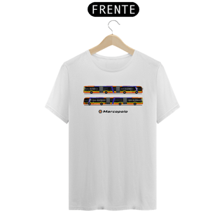 Nome do produto CAMISETA DESENHO ÔNIBUS MARCOPOLO ATTIVI ELÉTRICO CIDADE DE CURITIBA