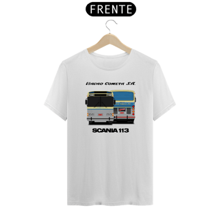 Nome do produto CAMISETA ÔNIBUS VIAÇÃO COMETA CMA FLECHA AZUL REI DA ESTRADA