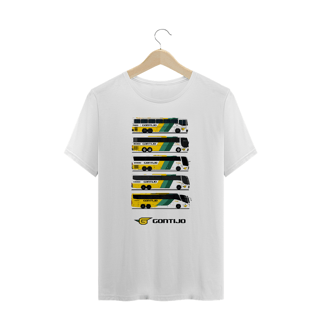 Nome do produto CAMISETA ÔNIBUS GONTIJO A EVOLUÇÃO DOS MODELOS PLUS SIZE