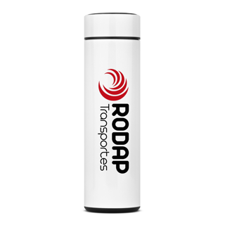 Nome do produto GARRAFA TÉRMICA AÇO INOX 400ML RODAP TRANSPORTES 