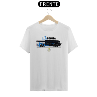 Nome do produto CAMISETA ÔNIBUS PENHA BUSSCAR PANORÂMICO DD NB1