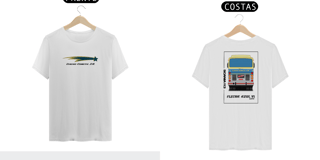 Nome do produto CAMISETA FRENTE E COSTAS VIAÇÃO COMETA CMA FLECHA AZUL