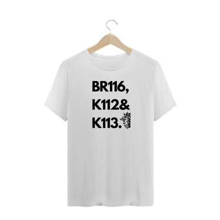 Nome do produto CAMISETA MASCULINA BR116, K112 e K113 SCANIA