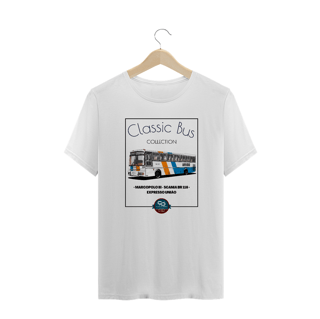 Nome do produto CAMISETA MASCULINA EXPRESSO UNIÃO - MARCOPOLO 3 SCANIA BR 116