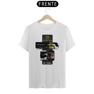 Nome do produto CAMISETA ÔNIBUS EMPRESA CRUZ COMIL CAMPIONE DD