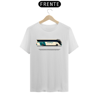 Nome do produto CAMISETA ÔNIBUS VIAÇÃO GARCIA PINTURA RETRÔ MARCOPOLO G8