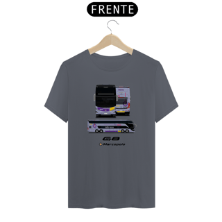 Nome do produto CAMISETA ÔNIBUS ROTA TRANSPORTES BAHIA MARCOPOLO PARADISO G8 DD