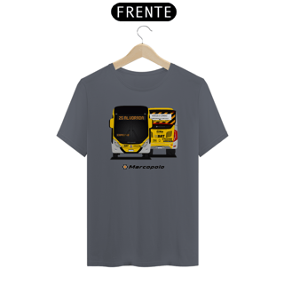 Nome do produto CAMISETA DESENHO ÔNIBUS BRT RIO DE JANEIRO  MARCOPOLO VIALE EXPRESS