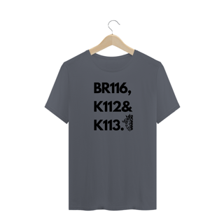 Nome do produto CAMISETA MASCULINA BR116, K112 e K113 SCANIA