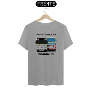 Nome do produto CAMISETA ÔNIBUS VIAÇÃO COMETA CMA FLECHA AZUL REI DA ESTRADA