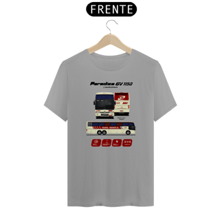 Nome do produto CAMISETA DESENHO ÔNIBUS VIAÇÃO OURO BRANCO MARCOPOLO GV 1150 