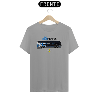 Nome do produto CAMISETA ÔNIBUS PENHA BUSSCAR PANORÂMICO DD NB1