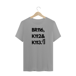 Nome do produto CAMISETA MASCULINA BR116, K112 e K113 SCANIA
