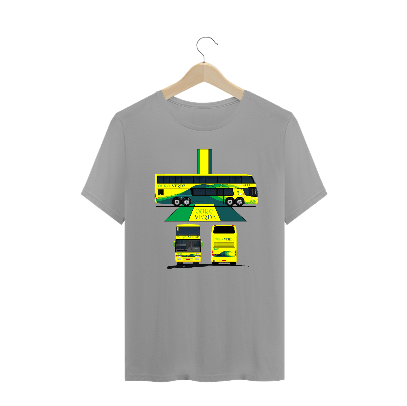 CAMISETA ÔNIBUS VIAÇÃO OURO VERDE