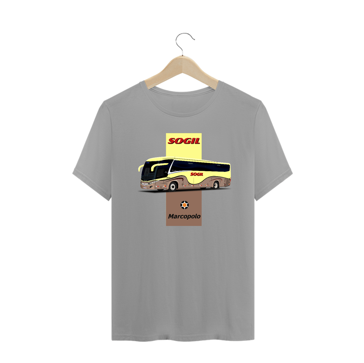 Nome do produto: CAMISETA ÔNIBUS SOGIL 
