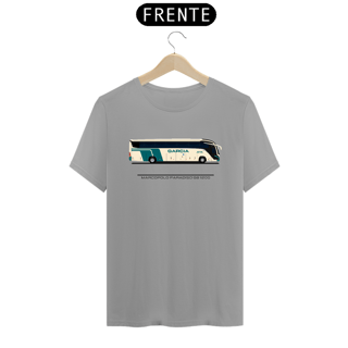 Nome do produto CAMISETA ÔNIBUS VIAÇÃO GARCIA PINTURA RETRÔ MARCOPOLO G8
