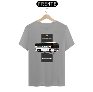 Nome do produto CAMISETA ÔNIBUS PLUMA MARCOPOLO G4 (PLUMA INTERNACIONAL) 3D