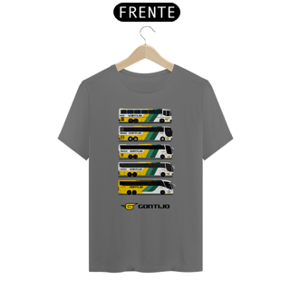 Nome do produto CAMISETA EVOLUÇÃO FROTA DE ÔNIBUS GONTIJO MALHA PREMIUM