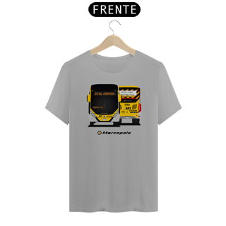 Nome do produto CAMISETA DESENHO ÔNIBUS BRT RIO DE JANEIRO  MARCOPOLO VIALE EXPRESS