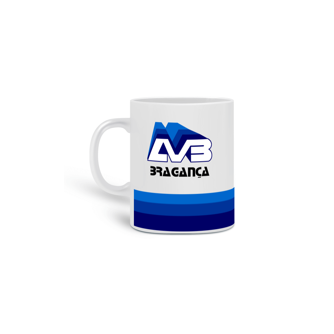 Nome do produto: CANECA AUTO VIAÇÃO BRAGANÇA LOGO ANTIGO