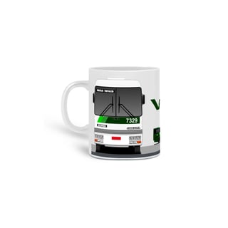 Nome do produto CANECA ÔNIBUS VIPU VIAÇÃO IPU FORTALEZA CEARÁ COBRASMA 