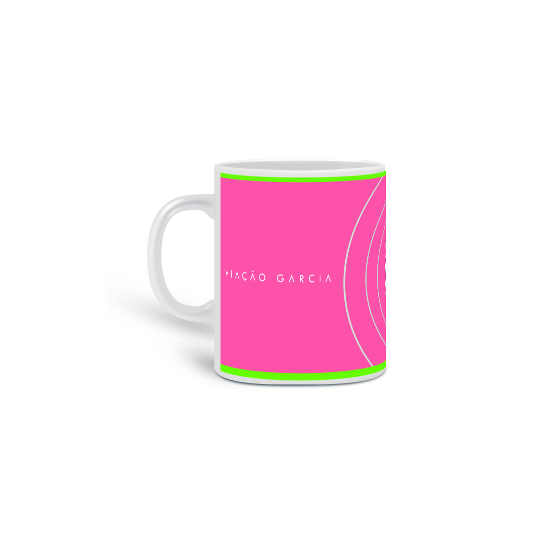 Nome do produto: CANECA ROSA VIAÇÃO GARCIA