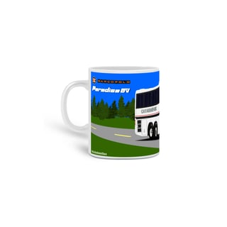 Nome do produto CANECA VIAÇÃO CATARINENSE MARCOPOLO PARADISO GV 