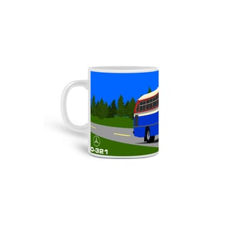 CANECA MERCEDES BENZ MONOBLOCO O-321