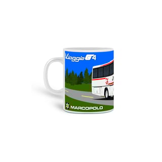 Nome do produto CANECA ÔNIBUS EXPRESSO JOIA (VIAÇÃO JOIA) MARCOPOLO G4
