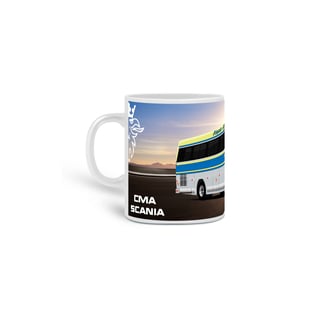 Nome do produto CANECA ÔNIBUS FLECHA AZUL CMA COMETA (3D)