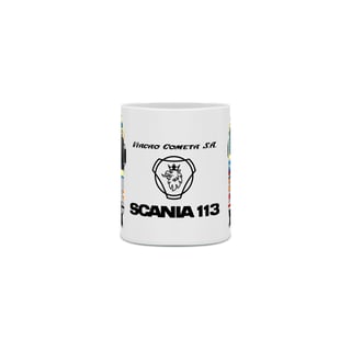 Nome do produto CANECA ESPECIAL CMA FLECHA AZUL LEITO VIAÇÃO COMETA