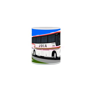 Nome do produto CANECA ÔNIBUS EXPRESSO JOIA (VIAÇÃO JOIA) MARCOPOLO G4