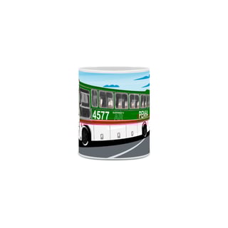 Nome do produto CANECA ÔNIBUS PENHA (MARCOPOLO III - SCANIA B111) EMPRESA NOSSA SENHORA DA PENHA