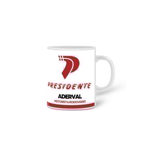 Nome do produtoCANECA MOTORISTA DE ÔNIBUS VIAÇÃO PRESIDENTE ADERVAL