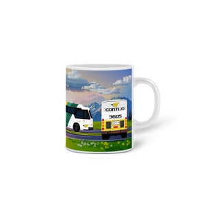 Nome do produto CANECA GONTIJO CMA FLECHA AZUL SCANIA