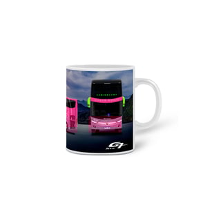 Nome do produto PRESENTE CANECA ÔNIBUS ROSA VIAÇÃO GARCIA