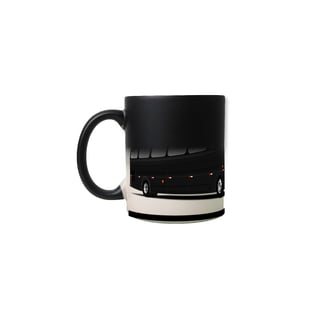 Nome do produto CANECA MÁGICA VOCÊ SERÁ PAI  ÔNIBUS FLECHA AZUL BLACK