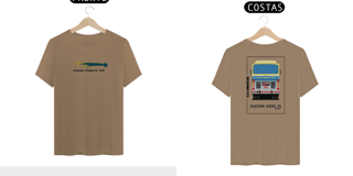Nome do produto CAMISETA FRENTE E COSTAS VIAÇÃO COMETA CMA FLECHA AZUL