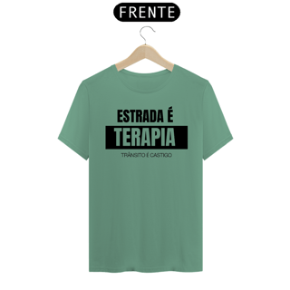 Nome do produto CAMISETA ESTRADA É TERAPIA TRÂNSITO É CASTIGO