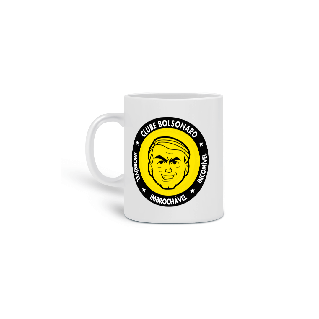 Nome do produto: Caneca Clube Bolsonaro