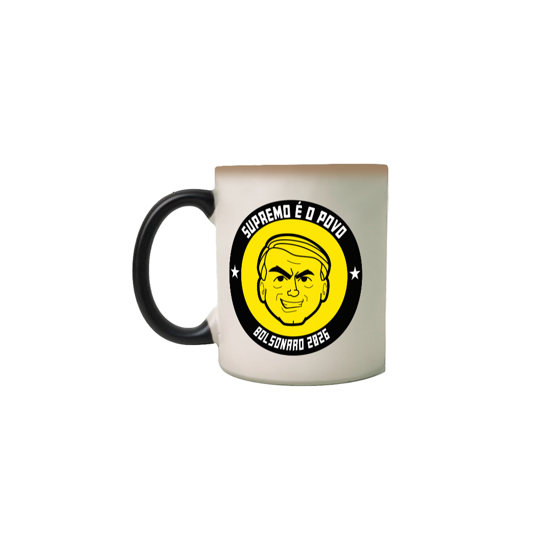 Nome do produto: Caneca Mágica Supremo é o Povo
