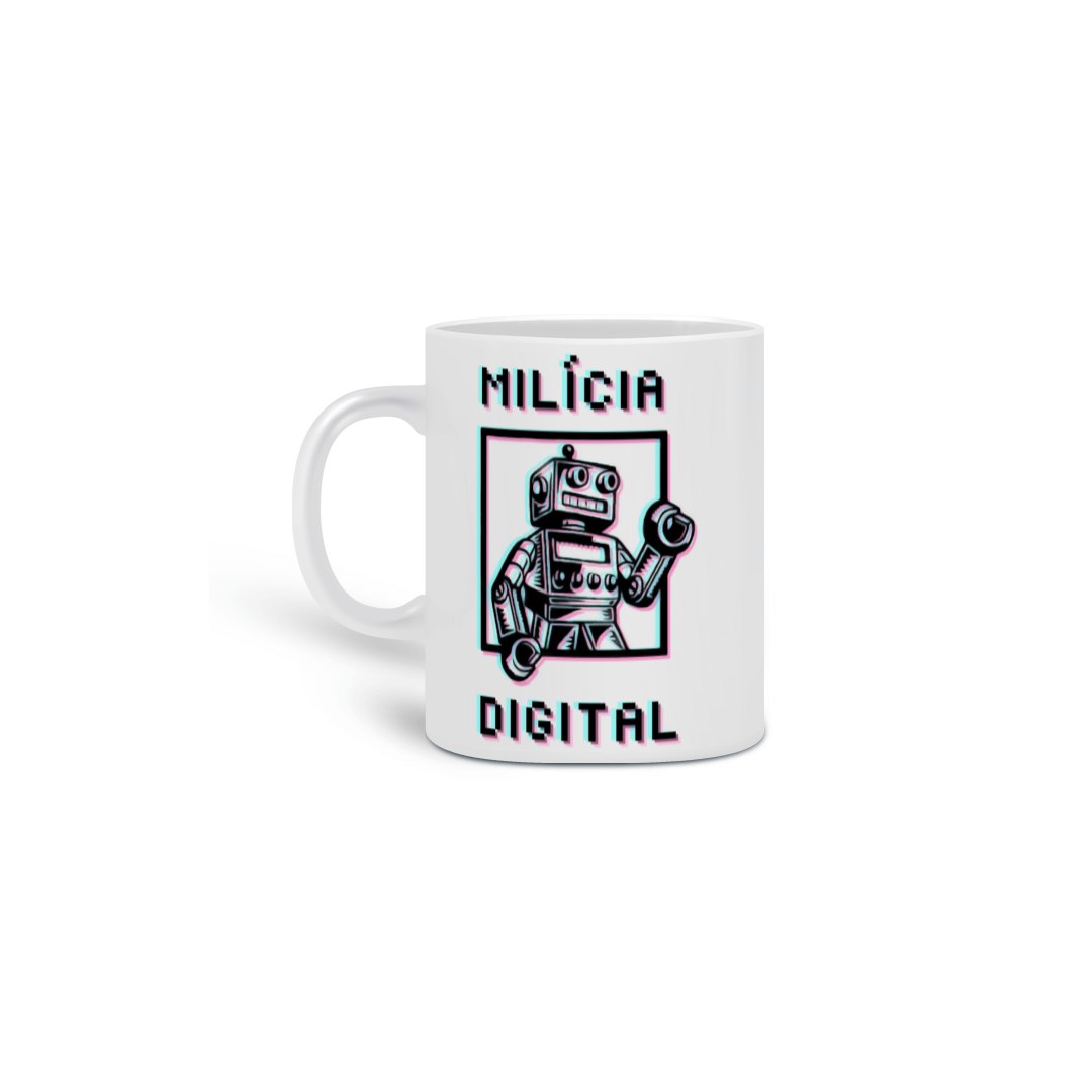 Nome do produto: Caneca Milícia Digital