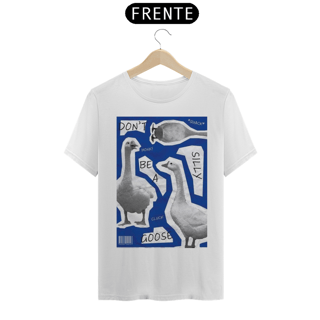 Camiseta Branca - Pôster Pato