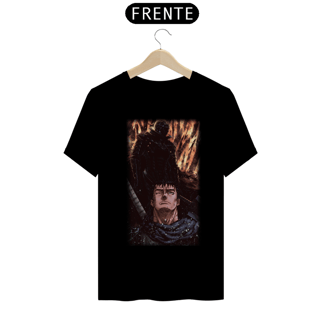 Camiseta Preta - Guts e Skull Knight