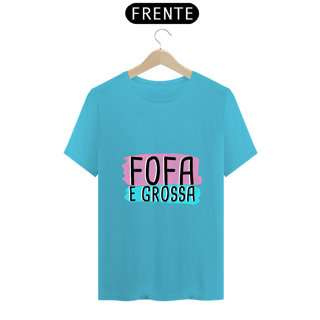 Nome do produto T-Shirt Q -  Fofa e grossa