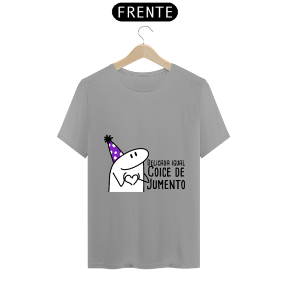 T-Shirt Q -  Delicada igual um coice de jumento